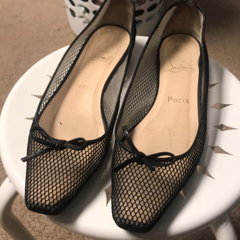 Christian Louboutin ballet flats size 39 1/2